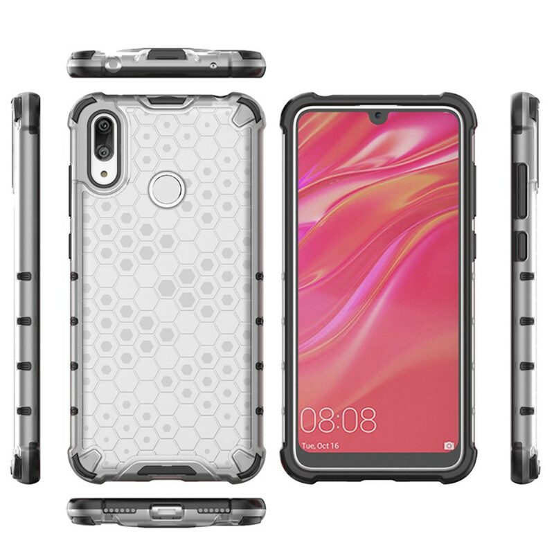 Skal För Huawei Y7 2019 Honeycomb Style