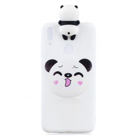 Skal För Huawei Y7 2019 Rolig Panda 3d