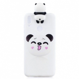 Skal För Huawei Y7 2019 Rolig Panda 3d