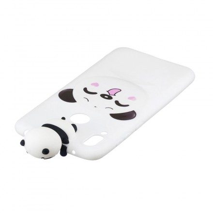 Skal För Huawei Y7 2019 Rolig Panda 3d