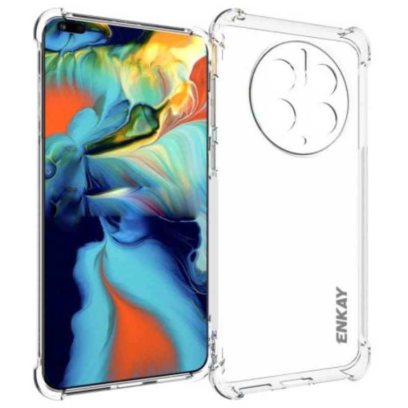 Skal Huawei Mate 50 Pro Transparent Enkay