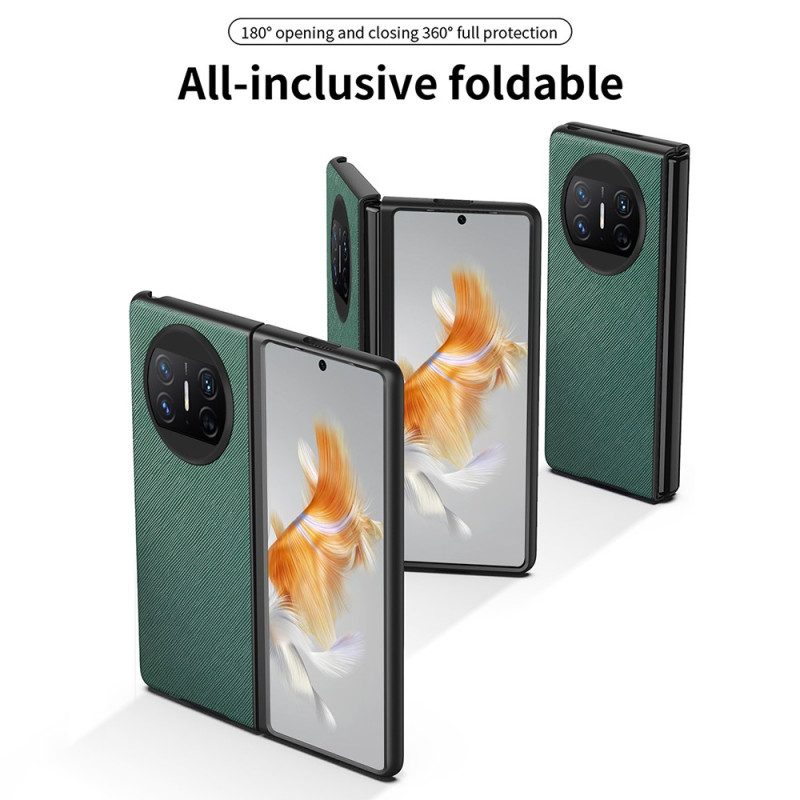 Skal Huawei Mate X3 Vävd Textur