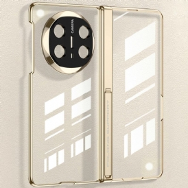 Skal Huawei Mate X6 Transparent Med Gångjärn Och Härdat Glas