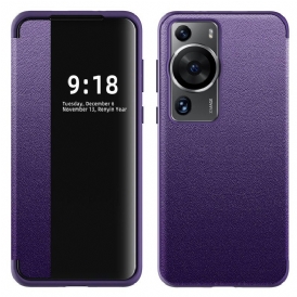 Skal Huawei P60 Pro Läderimitation