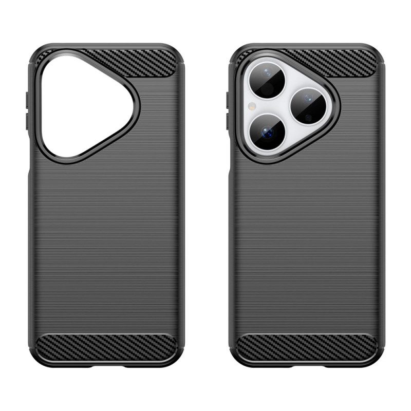 Skal Huawei Pura 80 Borstad Kolfiber