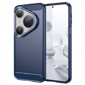 Skal Huawei Pura 80 Pro Borstad Kolfiber