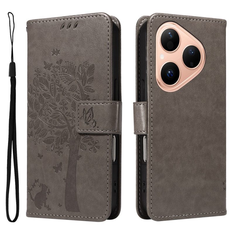 Skyddsfodral Huawei Pura 80 Katt Och Träd