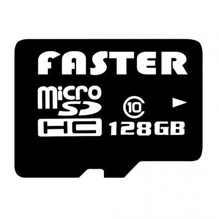 128Gb Micro Sd-Kort Med Sd-Adapter