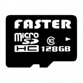 128Gb Micro Sd-Kort Med Sd-Adapter