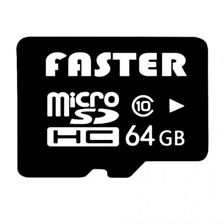 64Gb Micro Sd-Kort Med Sd-Adapter
