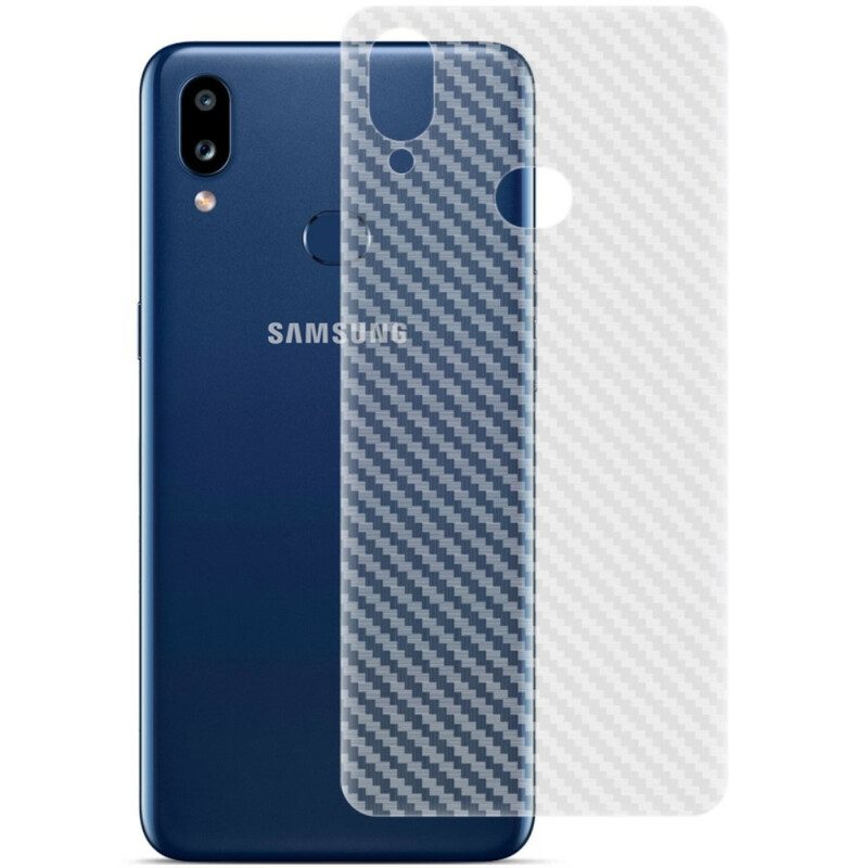 Bakre Film För Samsung Galaxy A10S Style Carbon Imak