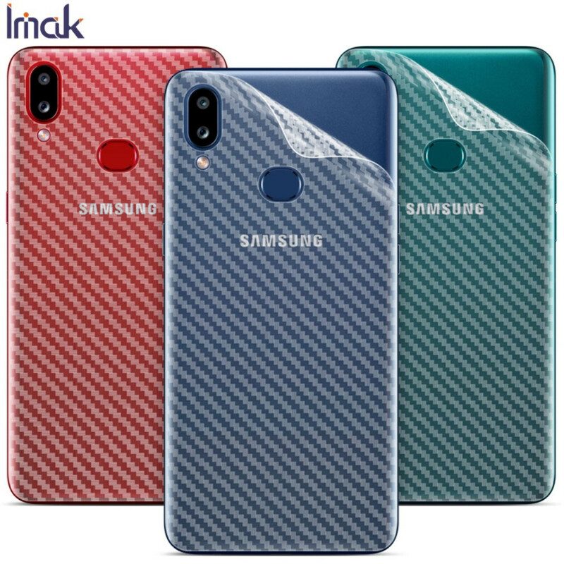 Bakre Film För Samsung Galaxy A10S Style Carbon Imak