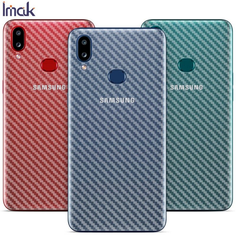 Bakre Film För Samsung Galaxy A10S Style Carbon Imak