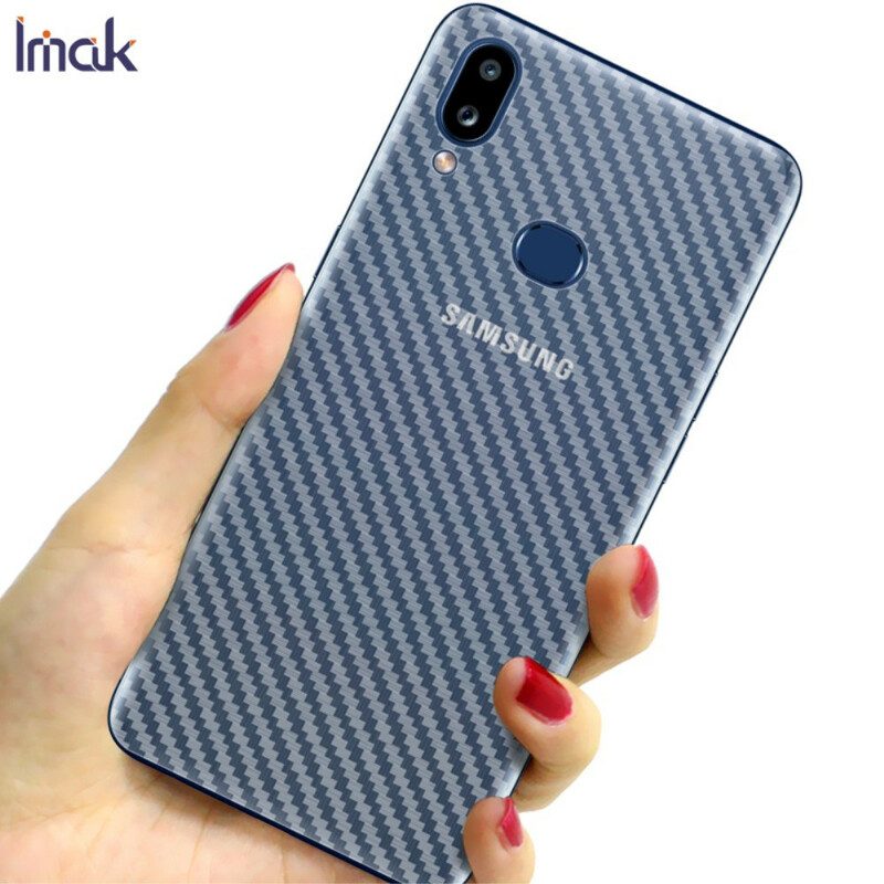 Bakre Film För Samsung Galaxy A10S Style Carbon Imak