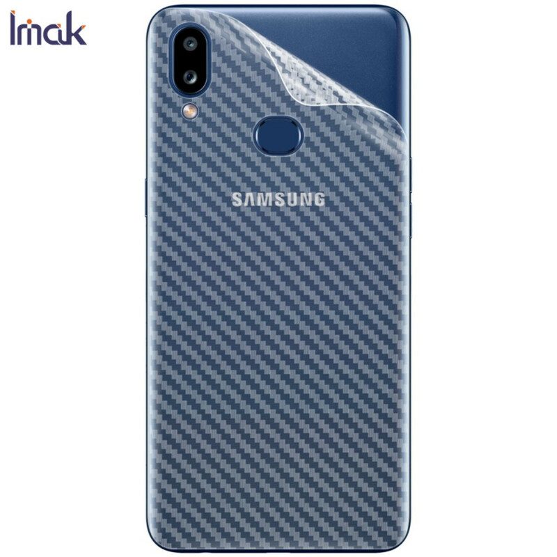 Bakre Film För Samsung Galaxy A10S Style Carbon Imak