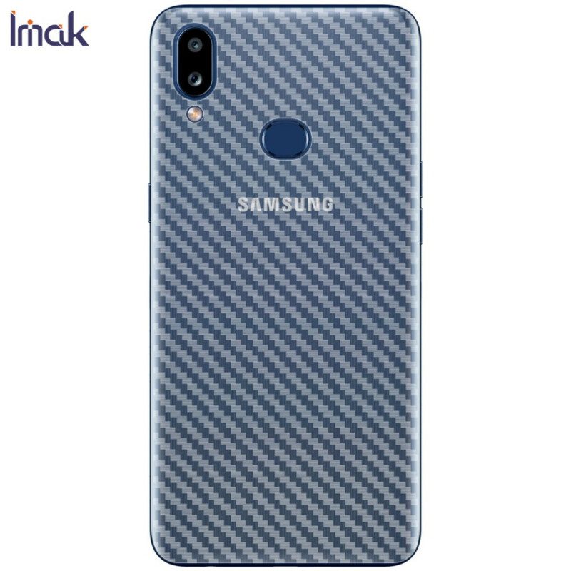 Bakre Film För Samsung Galaxy A10S Style Carbon Imak