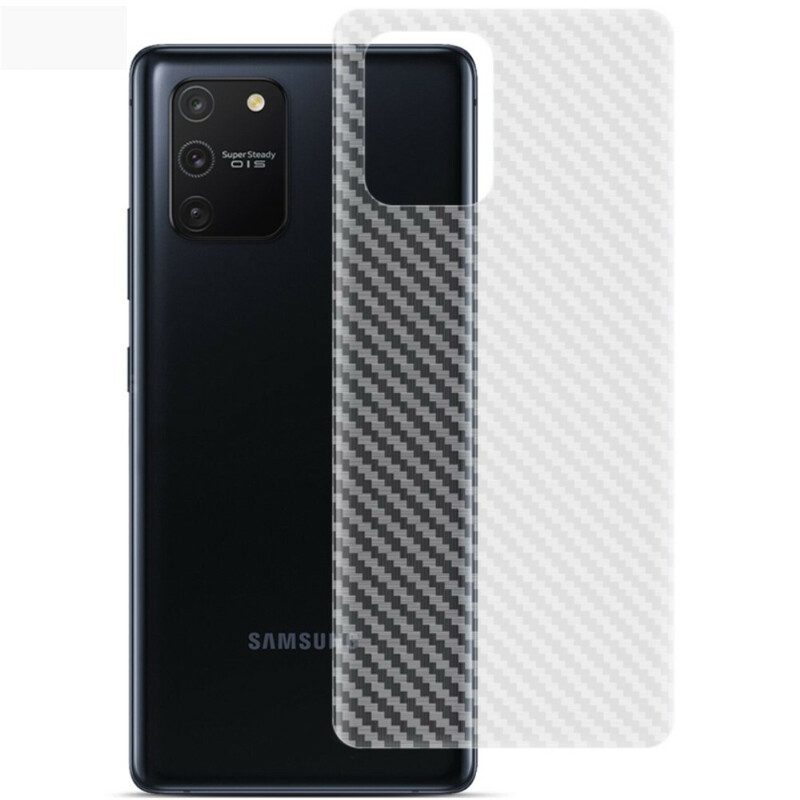 Bakre Film För Samsung Galaxy S10 Lite Carbon Style Imak