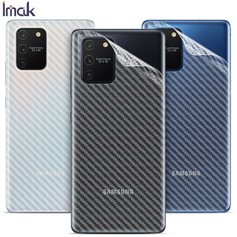 Bakre Film För Samsung Galaxy S10 Lite Carbon Style Imak