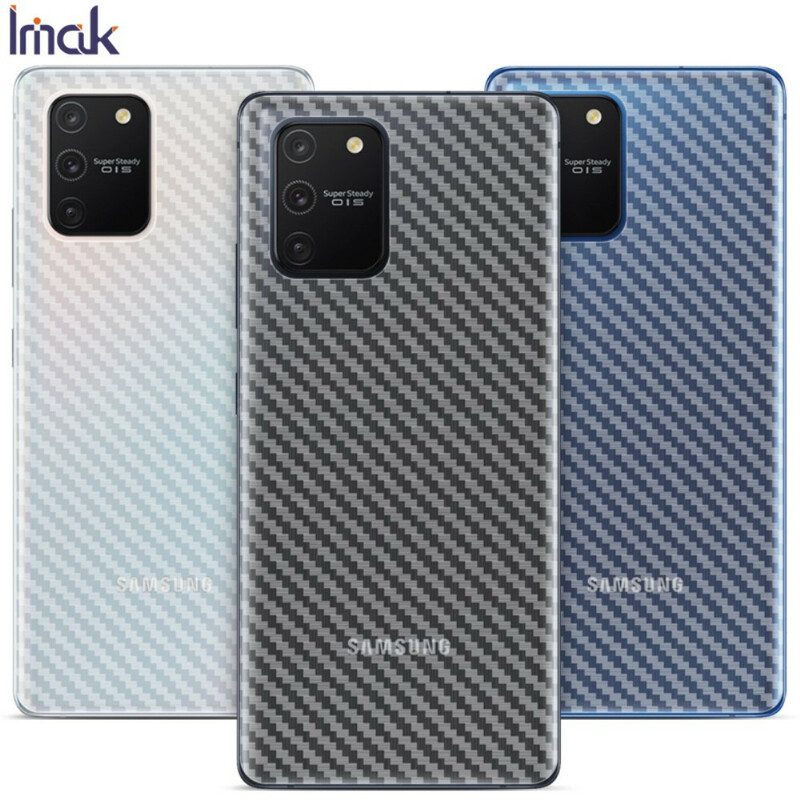 Bakre Film För Samsung Galaxy S10 Lite Carbon Style Imak