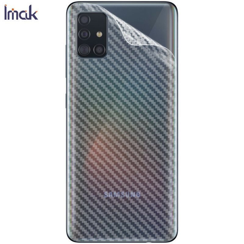 Bakskyddsfilm För Samsung Galaxy A51 Carbon Style Imak