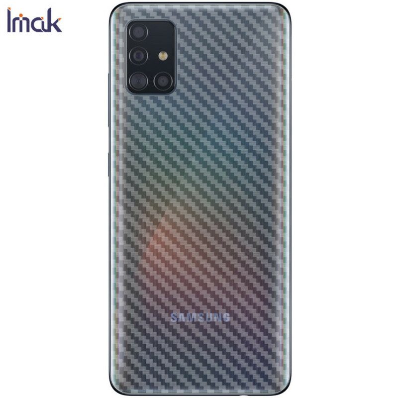 Bakskyddsfilm För Samsung Galaxy A51 Carbon Style Imak