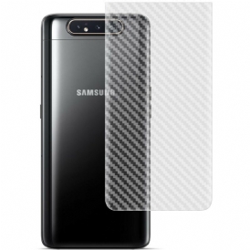 Bakskyddsfilm För Samsung Galaxy A90 / A80 Carbon Style Imak