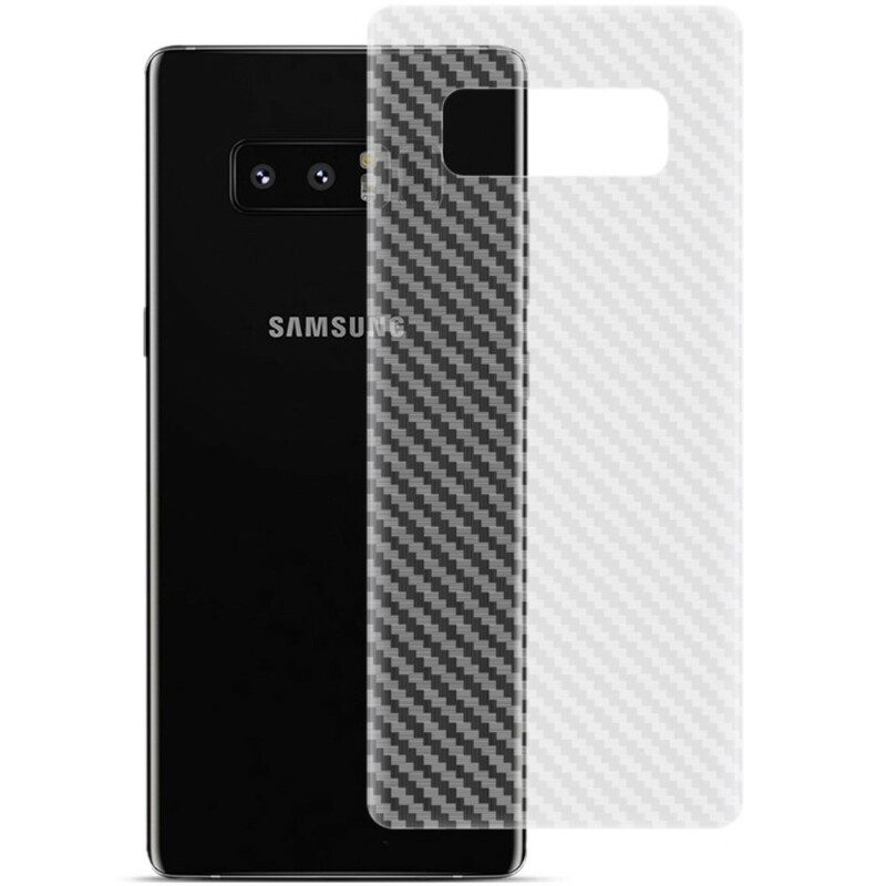 Bakskyddsfilm För Samsung Galaxy Note 8 Carbon Style Imak