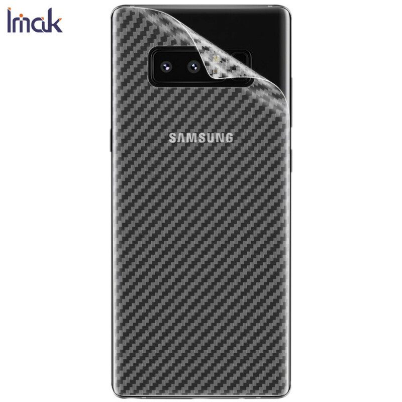 Bakskyddsfilm För Samsung Galaxy Note 8 Carbon Style Imak