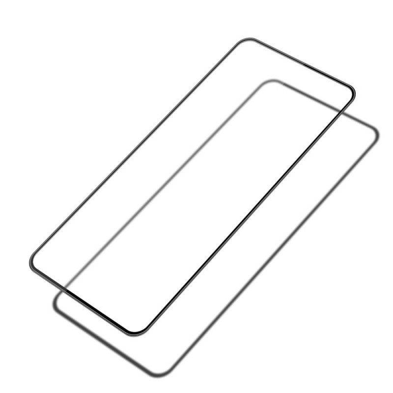 Black Outline Härdat Glasskydd För Samsung Galaxy A53 5G Pinwuyo