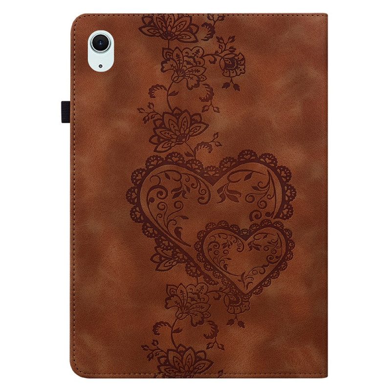 Case Samsung Galaxy Tab S10 Fe Telefonfodral Hjärtan