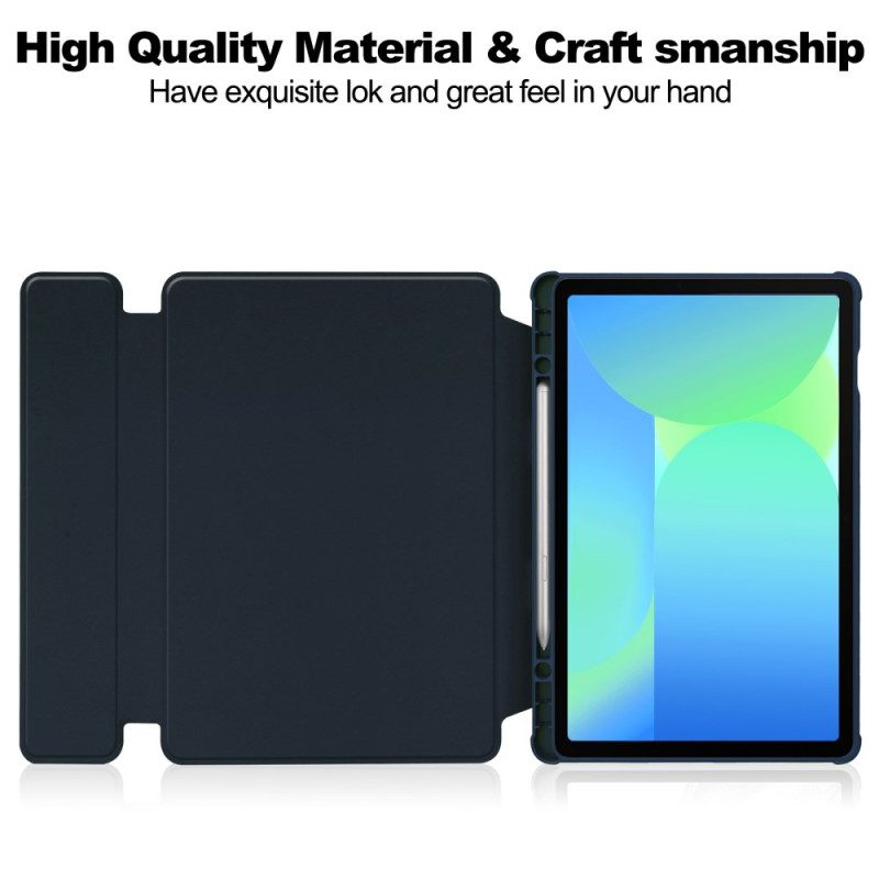 Case Samsung Galaxy Tab S10 Fe Telefonfodral Roterande Stativ