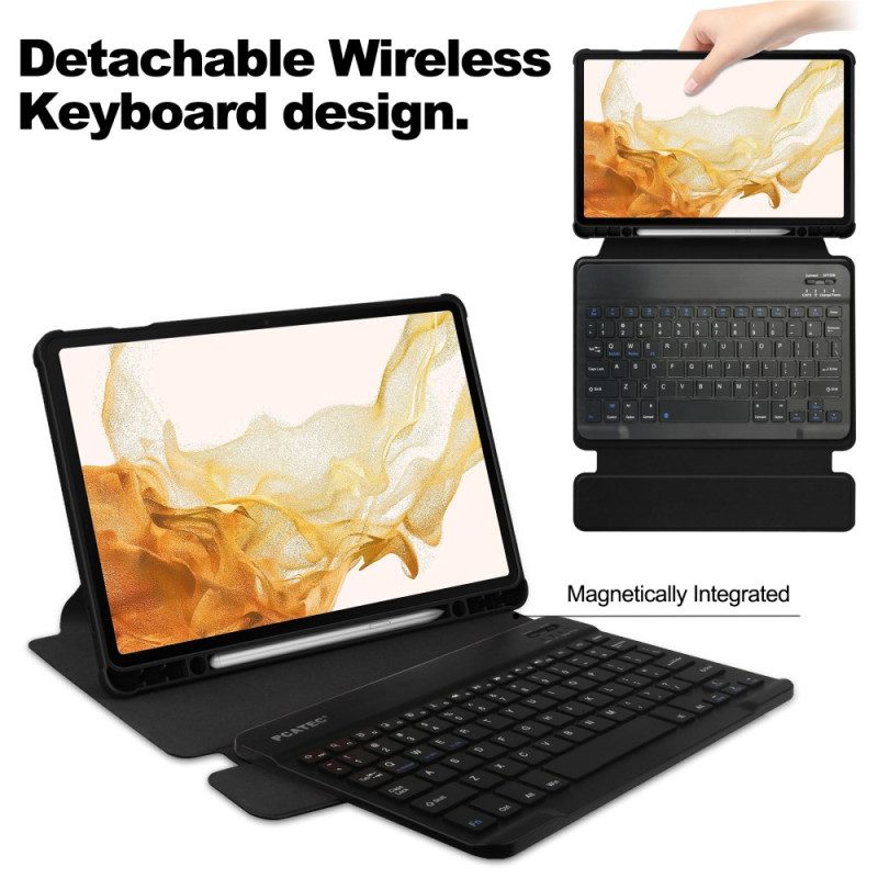 Case Samsung Galaxy Tab S10 Plus Telefonfodral Roterande Stativ