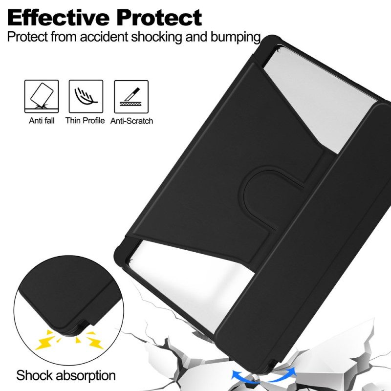 Case Samsung Galaxy Tab S10 Plus Telefonfodral Roterande Stativ