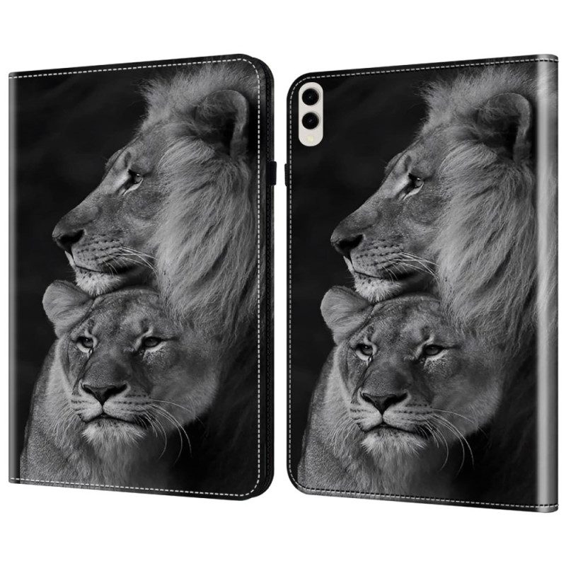 Case Samsung Galaxy Tab S10 Ultra Telefonfodral Lejonpar