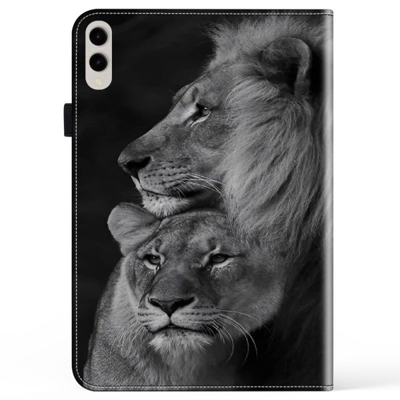 Case Samsung Galaxy Tab S10 Ultra Telefonfodral Lejonpar
