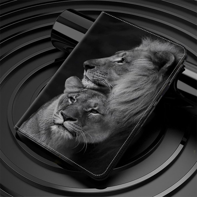 Case Samsung Galaxy Tab S10 Ultra Telefonfodral Lejonpar
