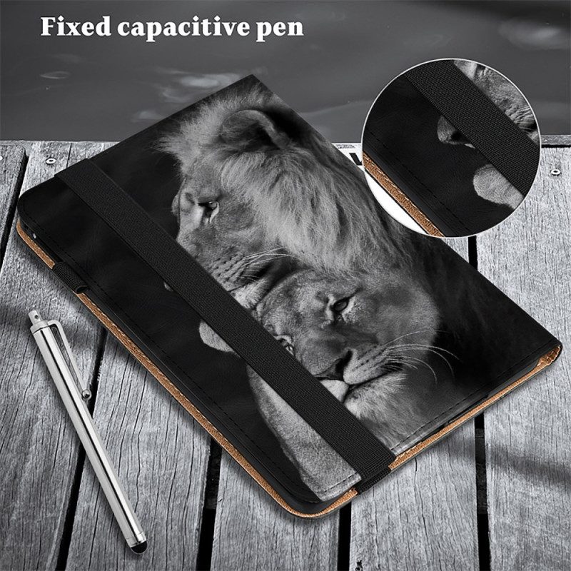 Case Samsung Galaxy Tab S10 Ultra Telefonfodral Lejonpar