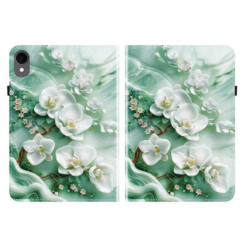 Case Samsung Galaxy Tab S11 Telefonfodral Jadeblommor
