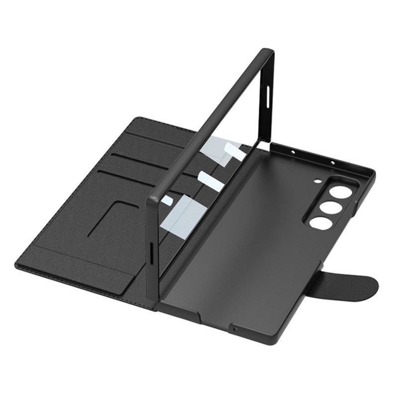 Case Samsung Galaxy Z Fold 7 Telefonfodral Stativ Och Pekpennahållare