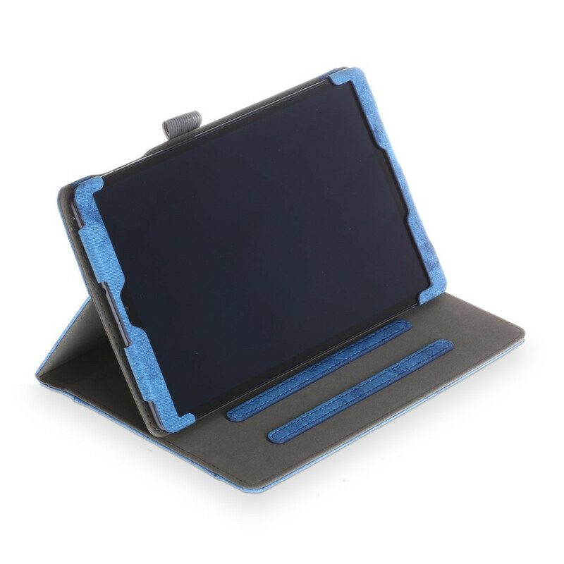 Fodral Case För Samsung Galaxy Tab A 10.1 (2019) Affärslädereffekt