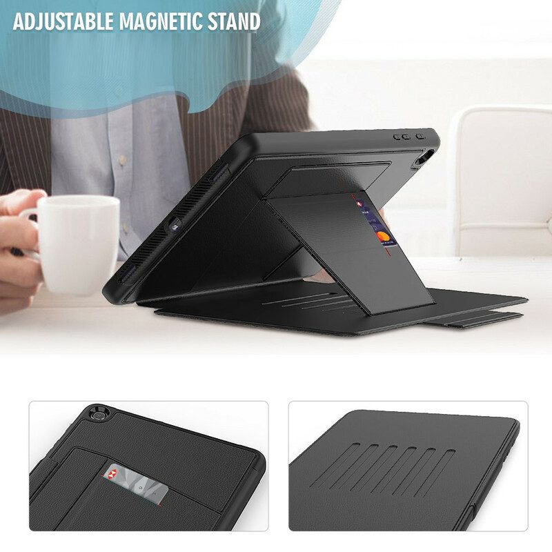 Fodral Case För Samsung Galaxy Tab A 10.1 (2019) Magnetiskt Flervinkelstöd