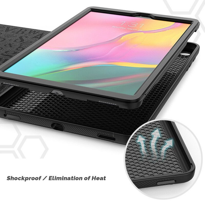 Fodral Case För Samsung Galaxy Tab A 10.1 (2019) Magnetiskt Flervinkelstöd