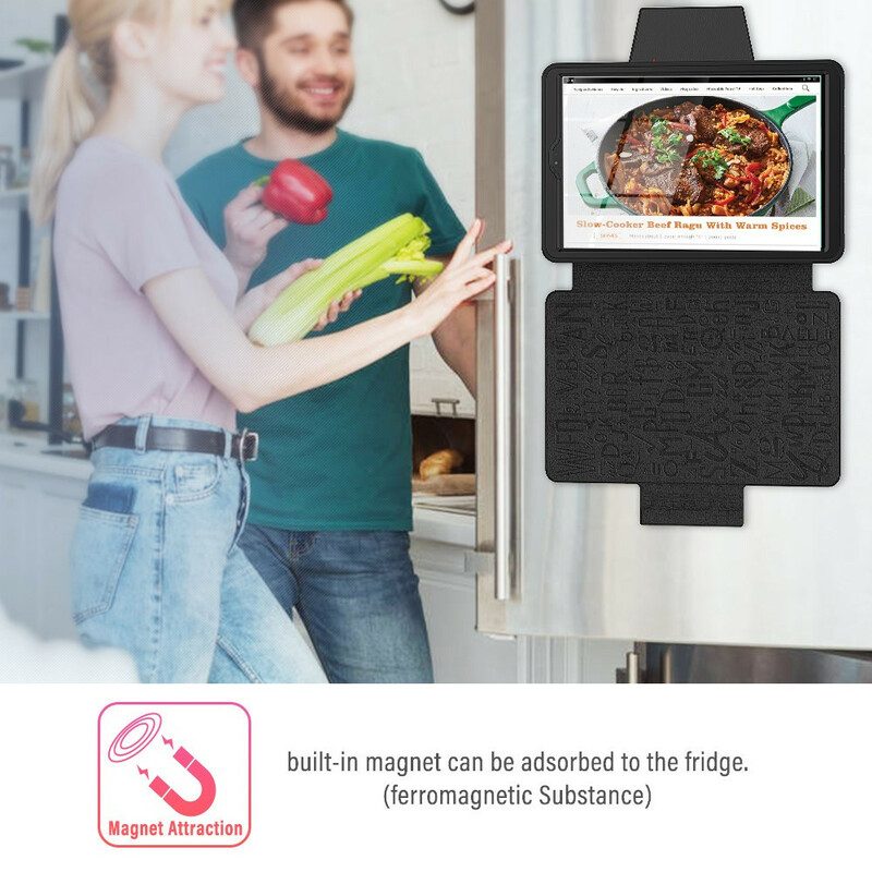 Fodral Case För Samsung Galaxy Tab A 10.1 (2019) Magnetiskt Flervinkelstöd