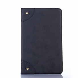 Fodral Case För Samsung Galaxy Tab A 10.1 (2019) Vintage Nitar I Konstläder