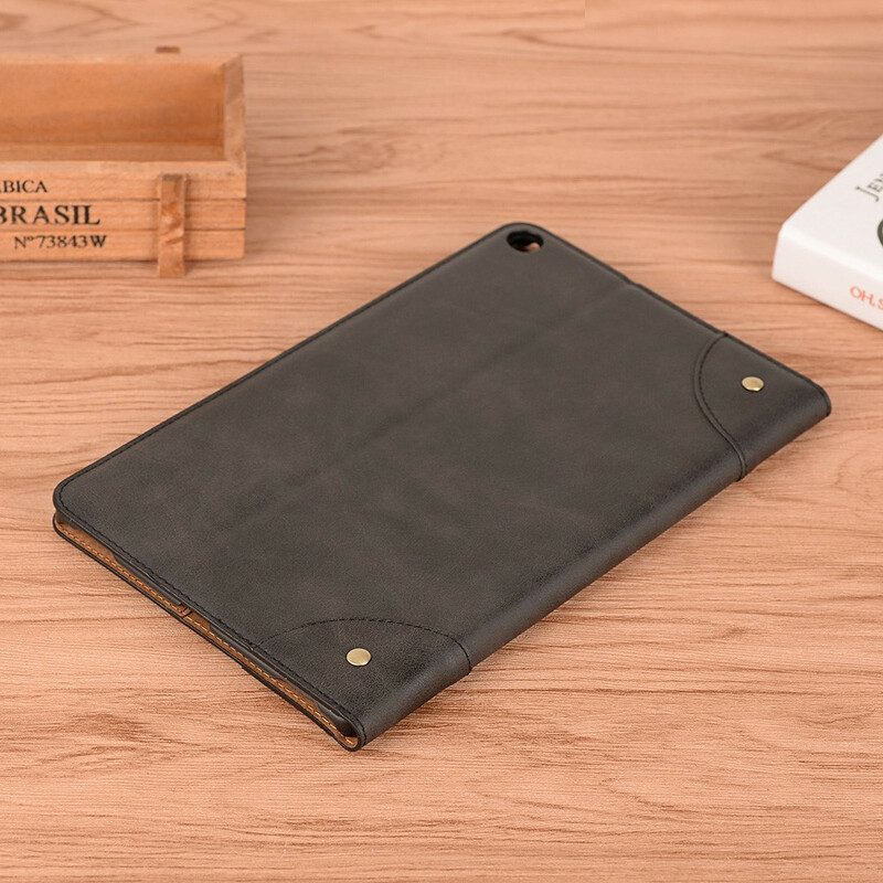 Fodral Case För Samsung Galaxy Tab A 10.1 (2019) Vintage Nitar I Konstläder