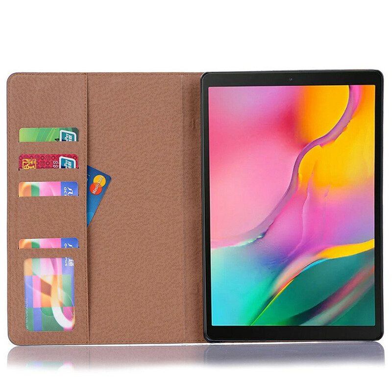 Fodral Case För Samsung Galaxy Tab A7 Lite Vintage Konstlädernitar