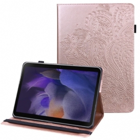Fodral Case För Samsung Galaxy Tab A8 Stiliserad Blomma