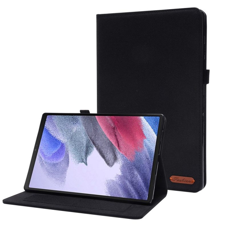 Fodral Case För Samsung Galaxy Tab A8 Vävd Textur