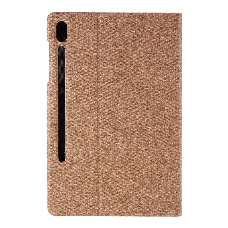 Fodral Case För Samsung Galaxy Tab S6 Kläde