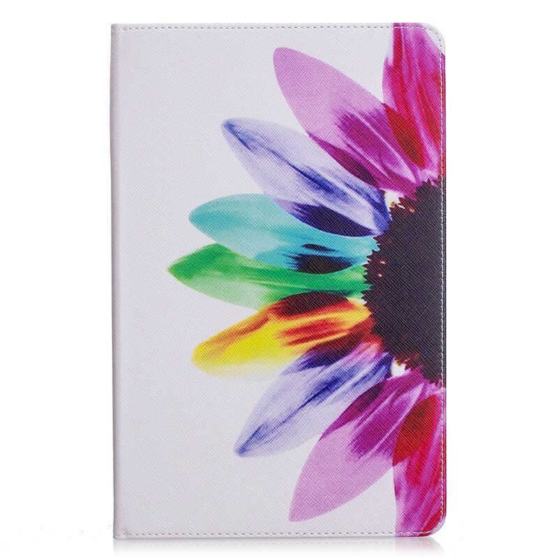 Fodral Case För Samsung Galaxy Tab S6 Lite Akvarellblomma